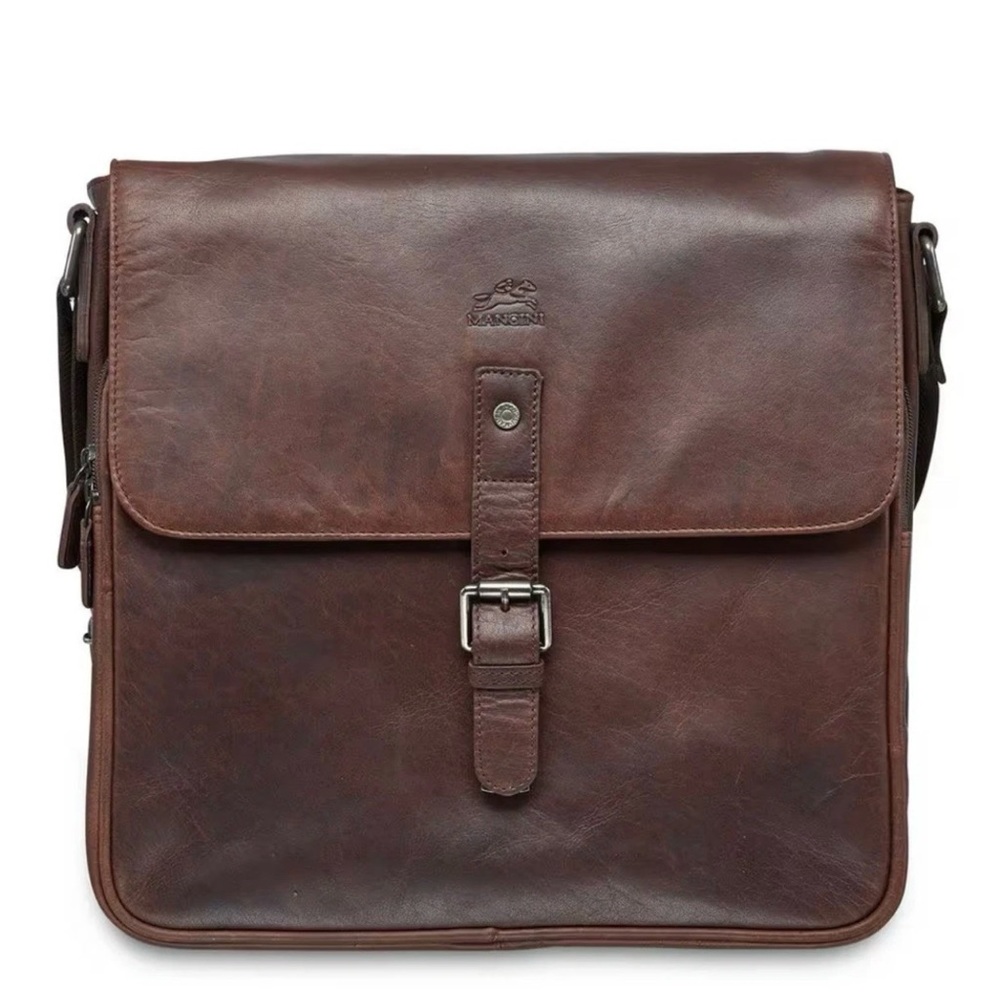 Mancini Buffalo Messenger Bag for 12" Laptop / Tablet. R14